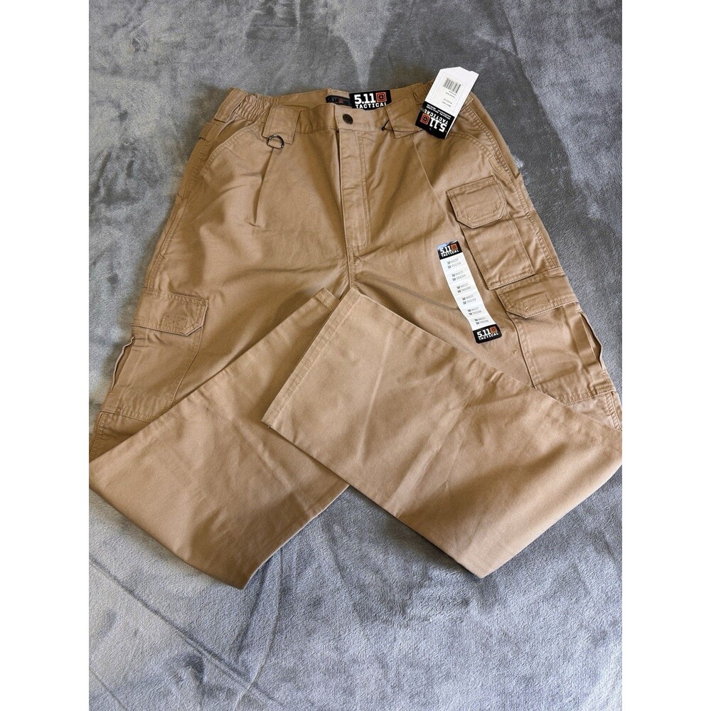 NWT 5.11 Tactical Men's Cargo Pants 74251 32 X 30 Khaki Pants, 120 Coyote - New